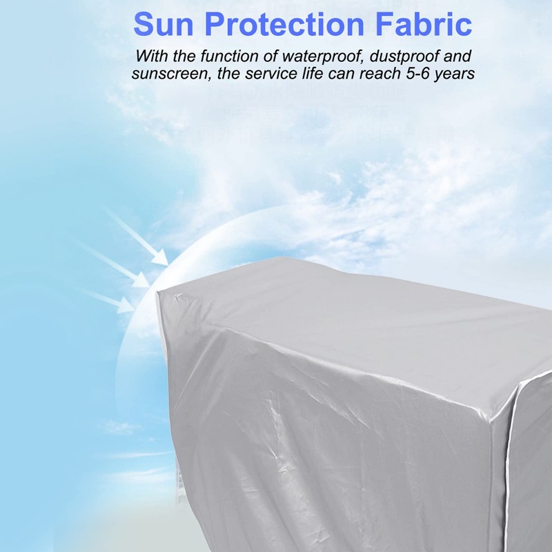 Universal Outdoor Air Conditioner Cover Air Conditioner Cover Dustproof Snow