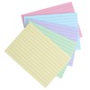 QAINJG A6 Ruled Index Crads, 400Pcs Revision Cards, 5 Colours