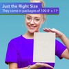 Oasis Supply 100 Piece Edible Rectangle Wafer Paper Pack, 8"