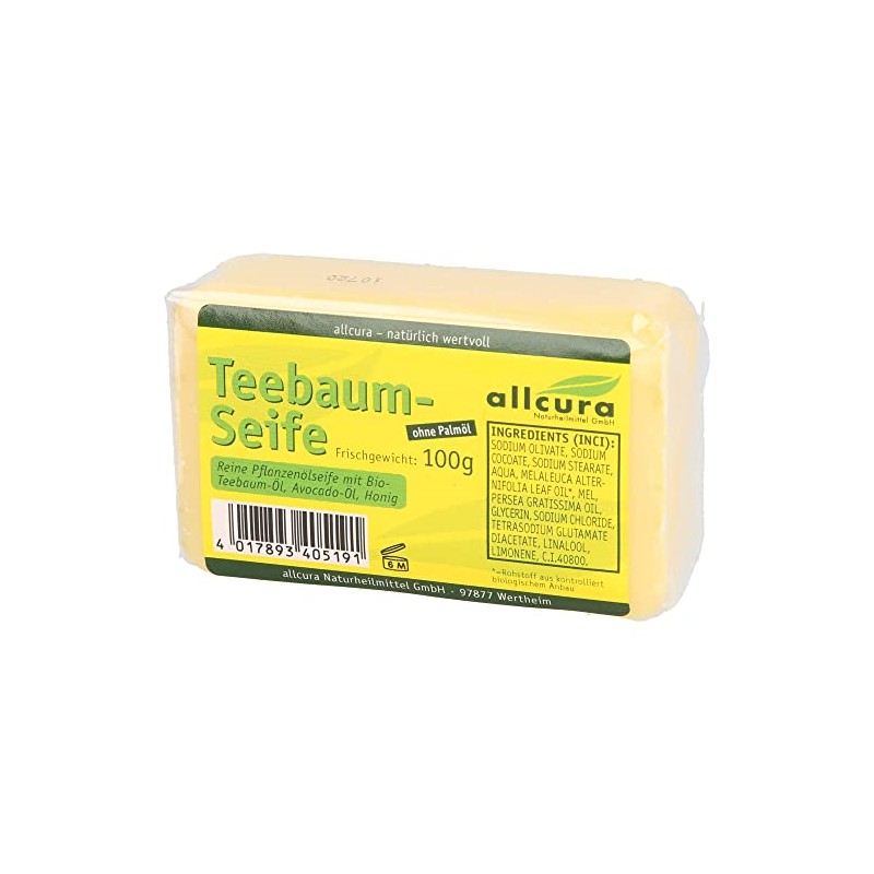 Allcura Tea Tree Soap 100g