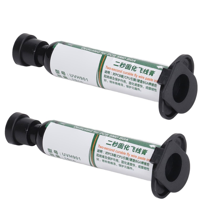2Pcs UV Curing Solder Mask Ink PCB BGA Repair Resist