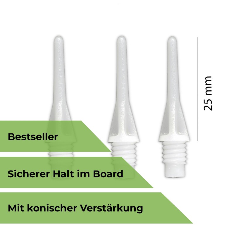 Karella TIP Dart PRO - 2 thread TIP BA White