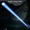 Rechargeable flashlights1500L tactical flashlight,Adjustable Focus LED Flashlight, 3 Lighting Modes,