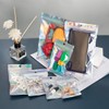 EgticLive 100 Pack Resealable Holographic Bags for Small Business, Iridescent