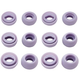 ALXCD Ear Tips Compatible with Galaxy Buds Pro Earbuds, S/M/L 3 Size 6 Pairs Silicone Replacement Eartips Earbuds Tips, Compatible with Galaxy Buds Pro SM-R190, 6 Pairs, Phantom Violet