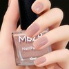 COSMOO Begie Nail Polish, 10ml Nude Quick Dry Nail Lacquer,