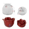 QEBTRIR Rose Shape Jar Silicone Molds, Jar Resin Moulds with
