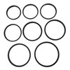 8 PCS Metal Step Up Rings Universal Lens Filter Adapter