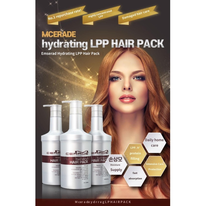 Somang M Cerade Hydrating Hair Pack 1000ml (33.8fl.oz) Scalp Purification