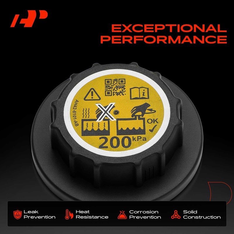 A-Premium Coolant Reservoir Expansion Tank Cap Compatible with Land Rover