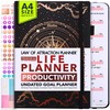 Life Planner - Undated Deluxe Weekly and Monthly Planner, a