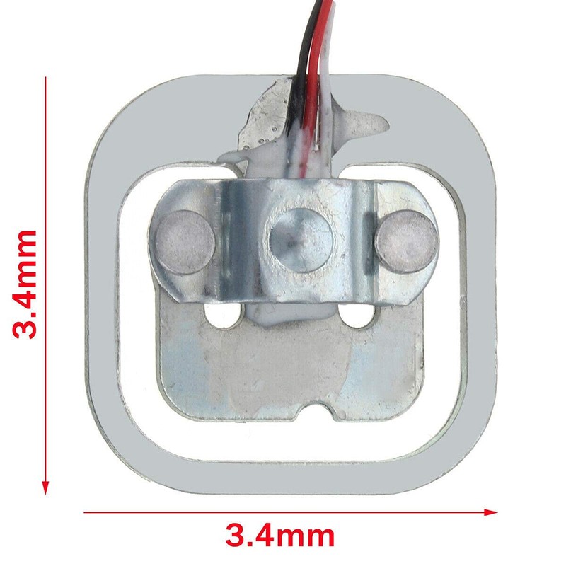 Youmile 4pcs DIY 110lbs 50KG Half Bridge Body Load Cell