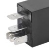 ABS+Metal Auxiliary Relay, Auxiliary Relay 9010‑150350 Black Replacement for Ranchero
