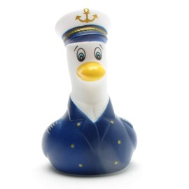 MöwMöw Captain Squeaky Seagull I Bath Duck I Squeaky Duck I Height 11 cm