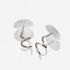 50 PCS Upholstery Pins Clear Heads Twist Pins Transparent Plastic
