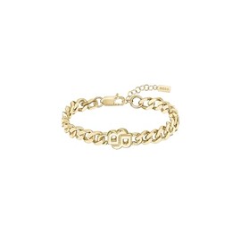 BOSS Women's Ionic plated Ycon 1580622 Link Bracelet, GOLD, One Size