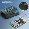 RasTech Accessories Kit for Raspberry Pi 5 Case with Active