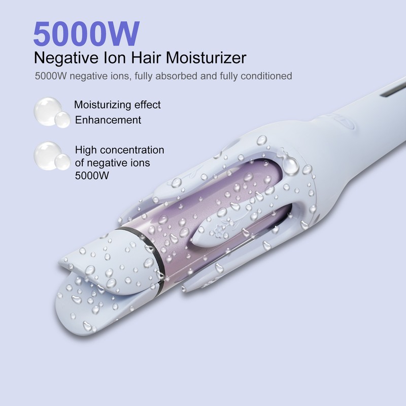 2 in 1 Flat Iron Hair Straightener Automatic Hair Curler