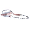 Ader Leather Head Harness w/Chain Weight Lifting Straps Chain Set