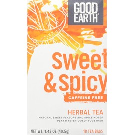 Good Earth Original Caffree, 18 bags per pack -- 6 packs per case.6