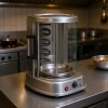 Commercial Stainless Steel Vertical Rotisserie Grill 1000-3000W Electric Doner Shawarma