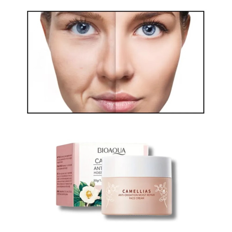 Bioaqua Crema Antioxidante De Camelias Y Vitamina C Antiedad Todo
