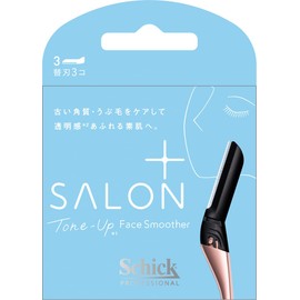 Schick Salon Plus Tone Up Face Smoother Replacement Blades (Pack of 3) for Women