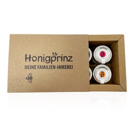 Honey Gift Set - Honigprinz Family Beekeeping (6 x 28 g)