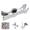 Shower Hook, Easy Installation, Slide Bar, Adjustable Height, Rubber Protective