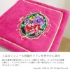 OKA Chenille Rose Paper Holder Cover Pink with Spare Holder
