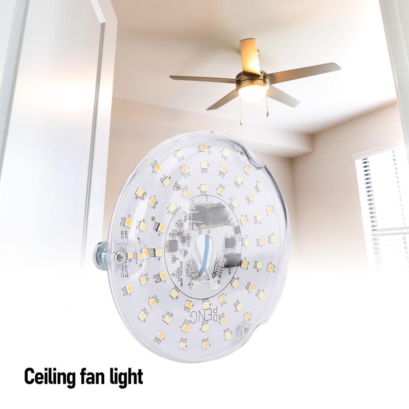 4 Inch Ceiling Fan LED Light Replacement, 15W 3000K 4000K