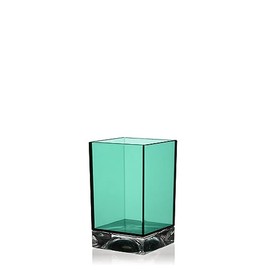 KARTELL Vaso para Cepillos Boxy color Verde, 1 pieza