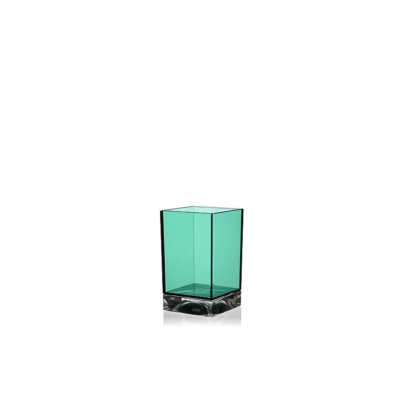 KARTELL Vaso para Cepillos Boxy color Verde, 1 pieza