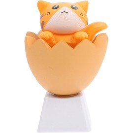 KOMBIUDA Teclas Mecánicas Personalizadas Diseño De Gato Repuesto De Teclas Para Teclados Accesorio Informático Duradero Original