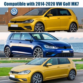 Car Windscreen Sun Protection Replacement for VW Golf 7 MK7 2014-2020, Foldable Parasol Covers, Car Windscreen UV Protection Sun Visor Accessories (Replacement for VW Golf MK7)