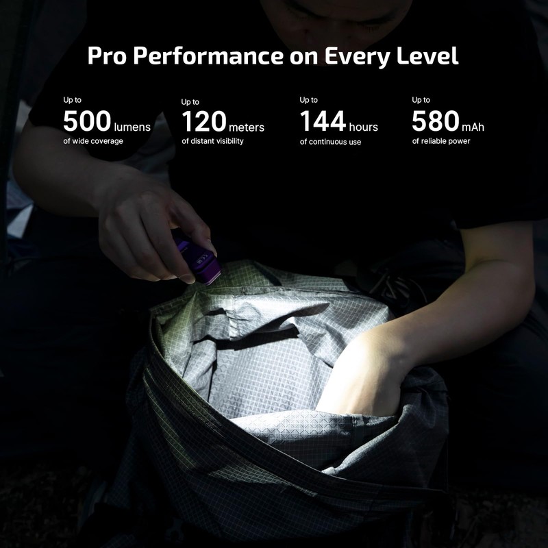 OLIGHT Oclip Pro Max Throw 120 Meters EDC Clip-on Light