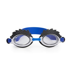 Bling2o Uncle Hairy Furry White Boys Kids Swimming Goggles UV Protection Anti-Fog Age 3+
