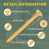Deck Screws #9 X 3 Inch Exterior Torx Wood Screws