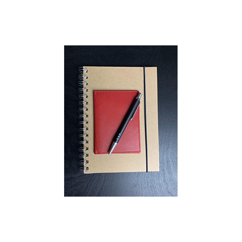 Credit Card Holder LEAS, Genuine Leather, red - ''LEAS Card-Collection''