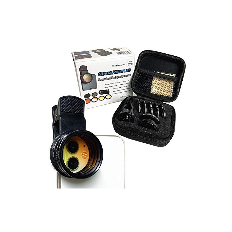 Coral View Lens Professional Photography 10 in 1 Kit 2inch
