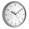 TFA Dostmann Analogue wall clock with thermometer and hygrometer, 98.1072,