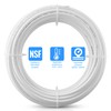 60FT 1/4 Inch O.D.RO Water Tubing,NSF Certified Pipe for RO(Reverse
