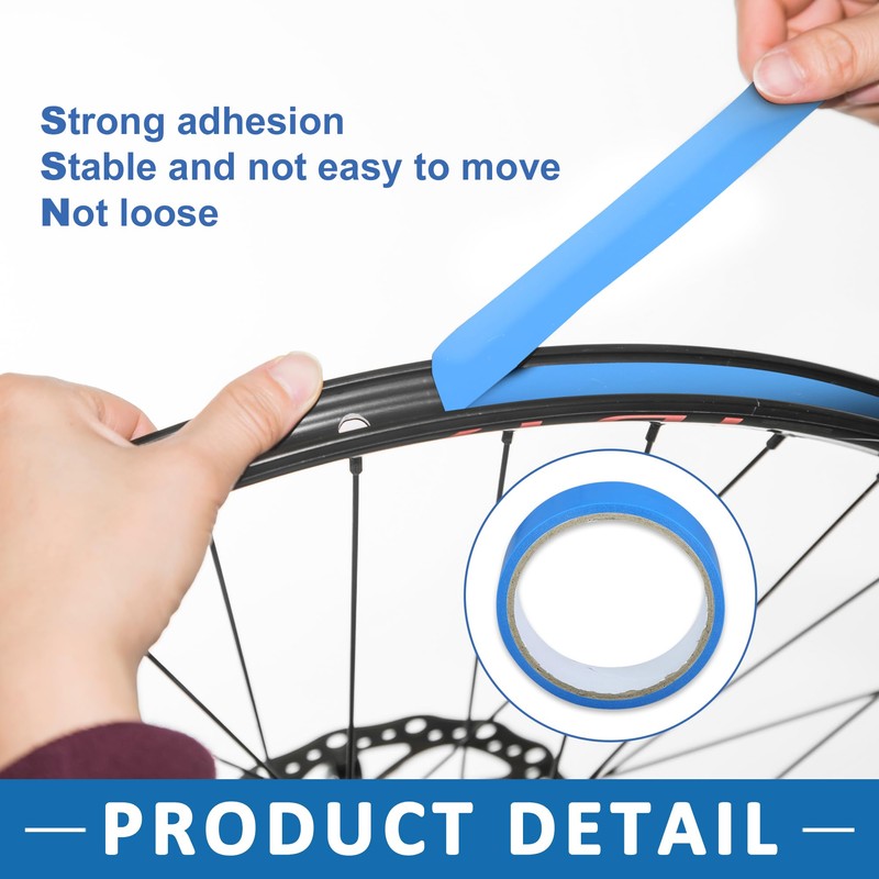 A ABSOPRO Tubeless Bike Rim Tape Strip 23mm Width 10m