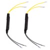 Pinsheng Pack of 2 Motorcycle LED Indicator Decoding Resistance Adapter