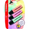 STABILO Boss Original Pastel Highlighters - Pack of 3 -