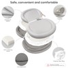Baby Changing Pad with Waterproof & Wipe-Clean, Non-Slip Foldable PU