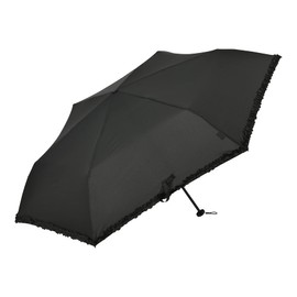 Nifty Colors 1540BK Folding Umbrella, Ruffle Carbon Lightweight Mini 55