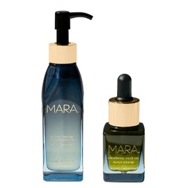 MARA MARA - Algae Enzyme Cleansing Oil + Universal Face Oil VALUE Bundle | Clean, Non-Toxic, Plant-Based Skin Care