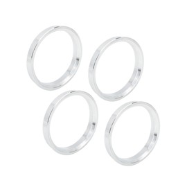 TUCKBOLD 4pcs 73.1 to 64.1 mm Aluminium Alloy Car Hub Centric Rings Automotive Parts