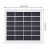 2 Pcs Portable Solar Panel 2W 6V Mini Solar Cells